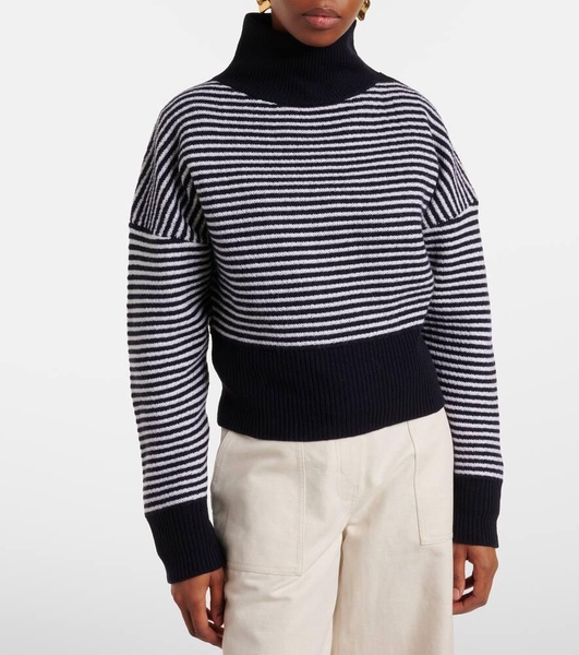 Bessica wool and cashmere turtleneck sweater