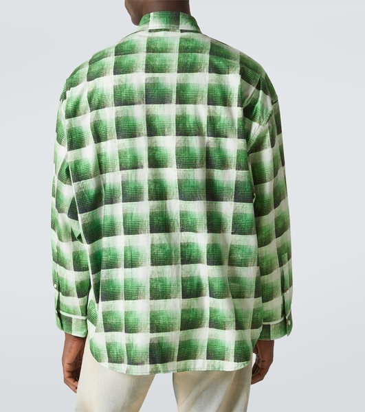 Checked cotton shirt
