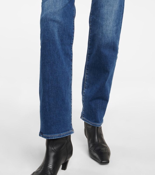 Alexxis high-rise straight-leg jeans