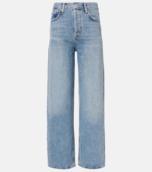 Ren high-rise wide-leg jeans