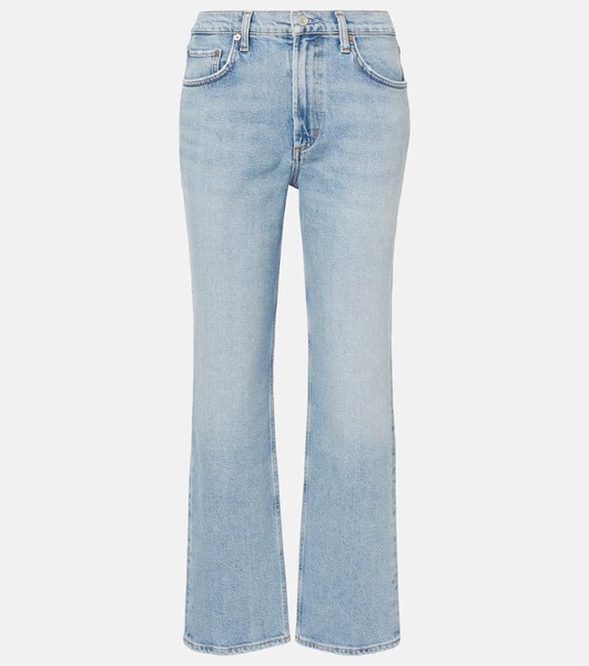 Valen mid-rise straight jeans