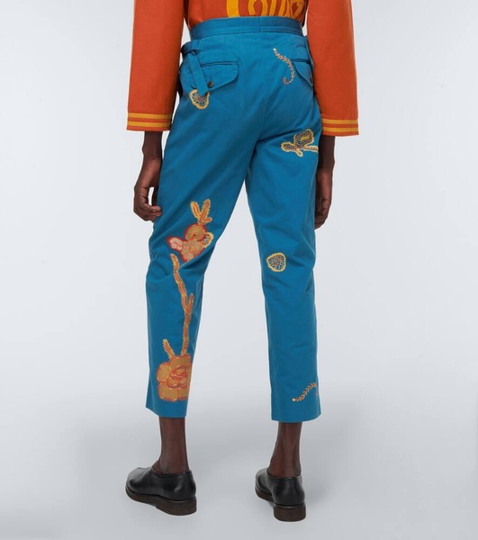 Bell Flower cotton pants