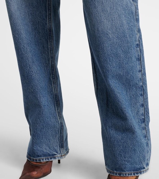 Kelly high-rise wide-leg jeans