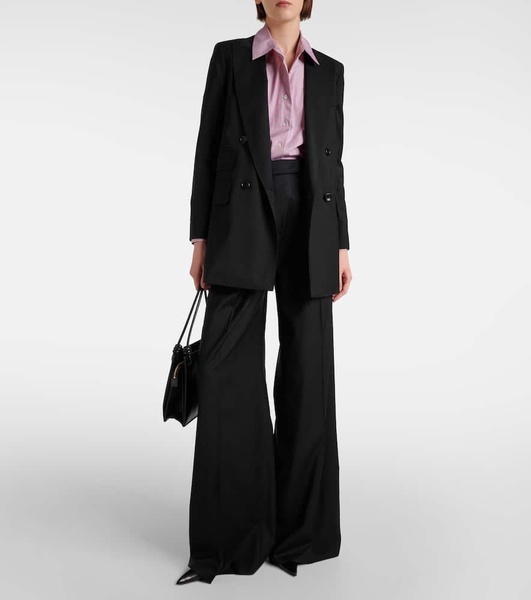 Rimini virgin wool wide-leg pants