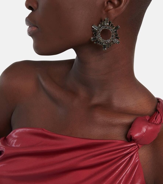 Begum Mini embellished earrings