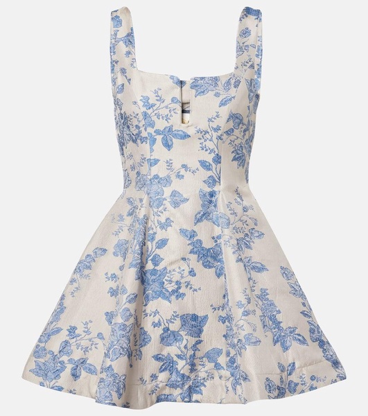 Agua floral minidress