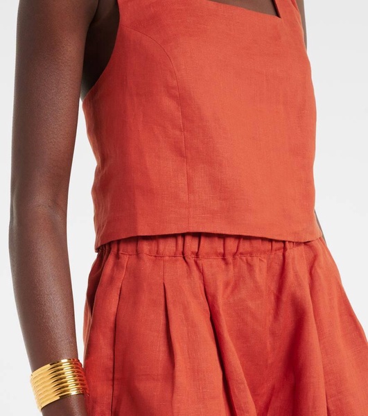 Cozumel linen top