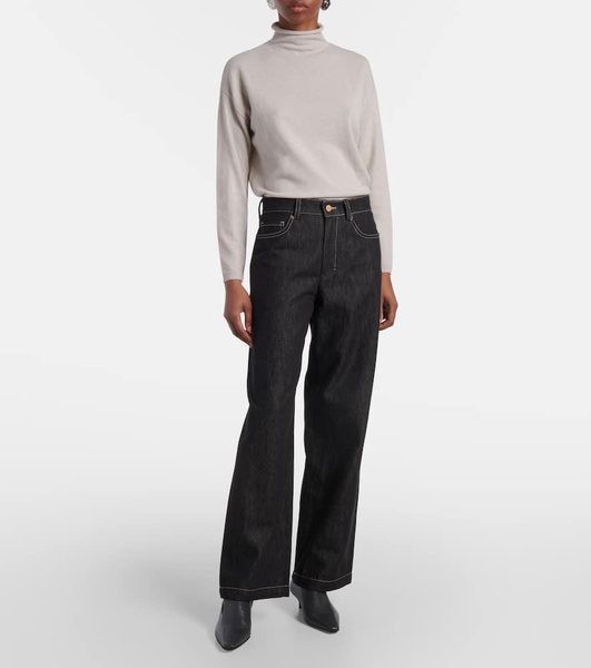 Balco high-rise straight jeans