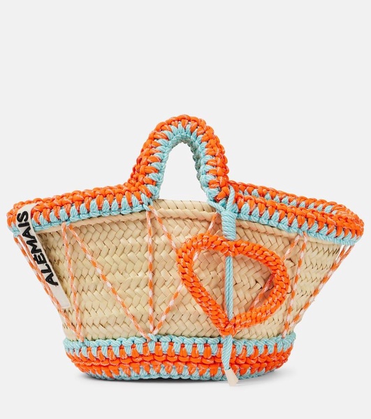 Luis Mini macramé basket bag