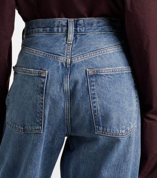 Kelly high-rise wide-leg jeans