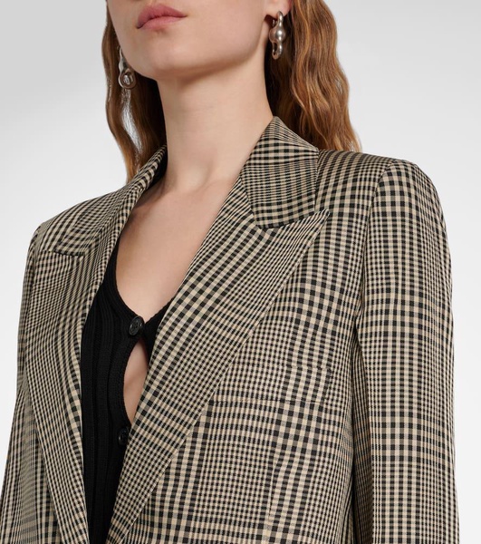 Plaid blazer