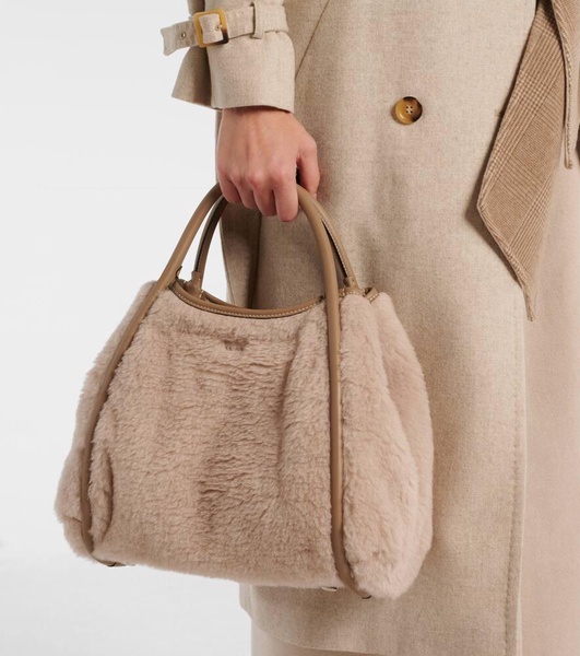 Marine Small teddy tote bag
