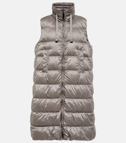 Padded vest coat