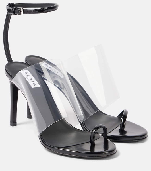 Plexi 90 leather & PU sandals
