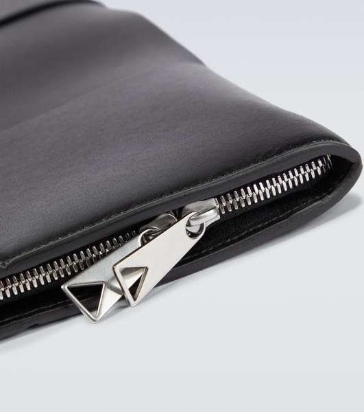 Arco Intreccio leather portfolio bag
