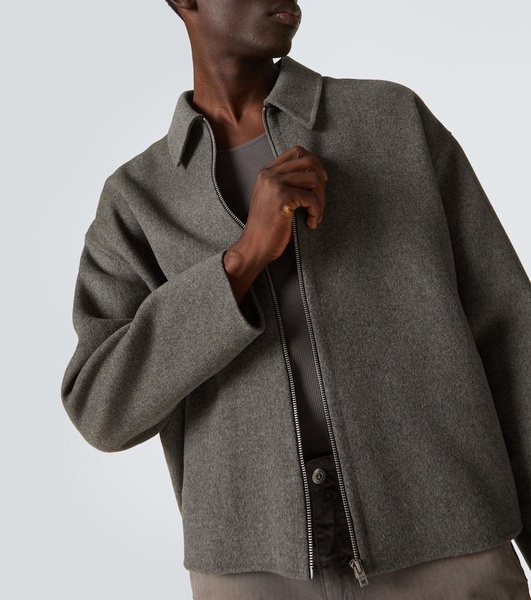 Wool blouson