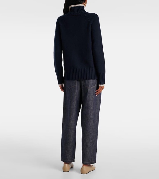 Mantova wool and cashmere turtleneck sweater