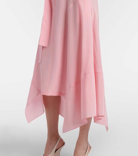 Iconic silk midi dress