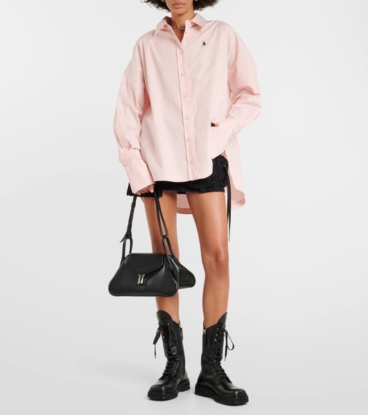 Gemini leather shoulder bag