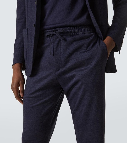 Jersey slim pants