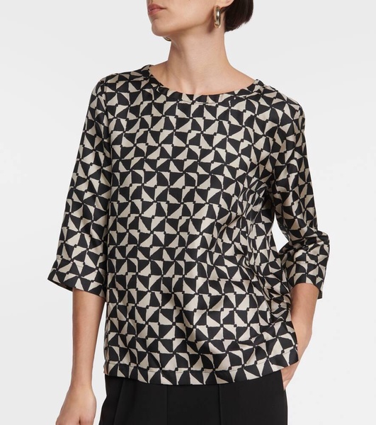 Relais silk blouse