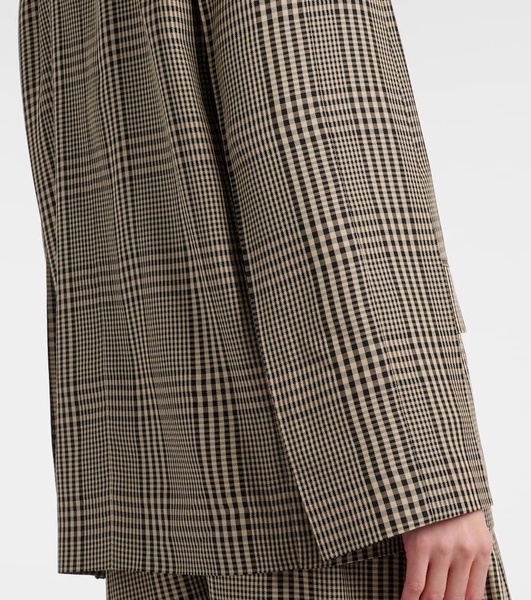 Plaid blazer