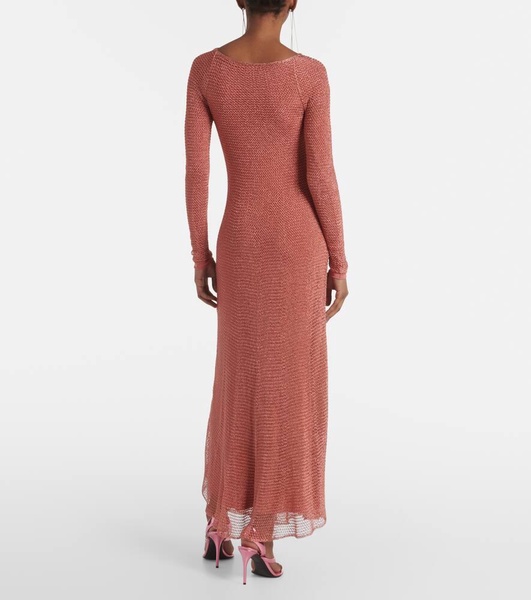 Sheer maxi dress