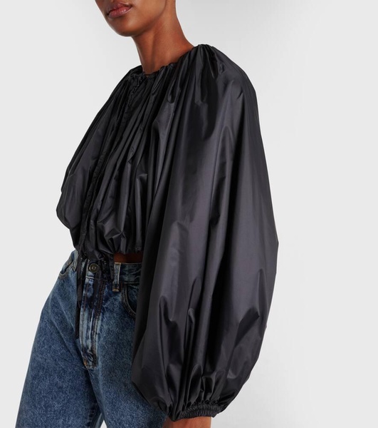 Balloon bomber jacket