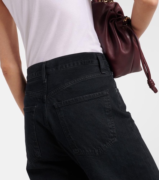 Ren high-rise cropped straight jeans