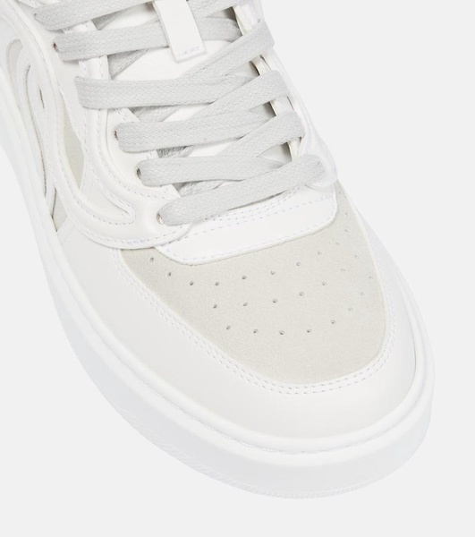 S-Wave 2 faux leather sneakers