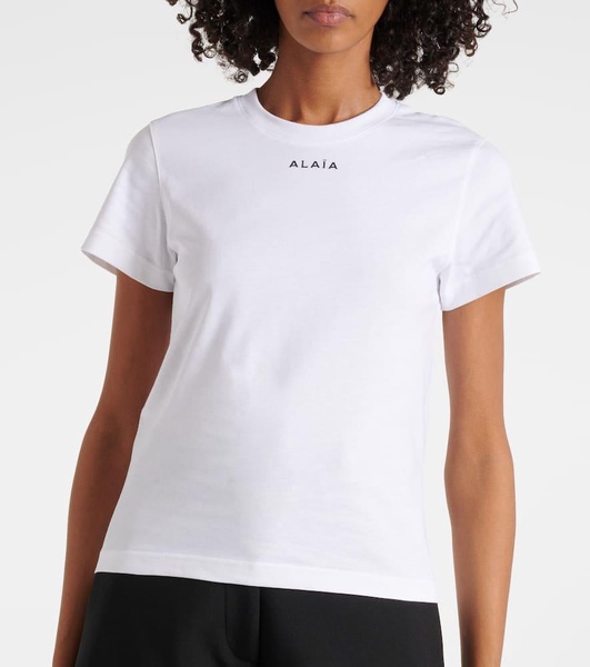 Printed cotton jersey T-shirt