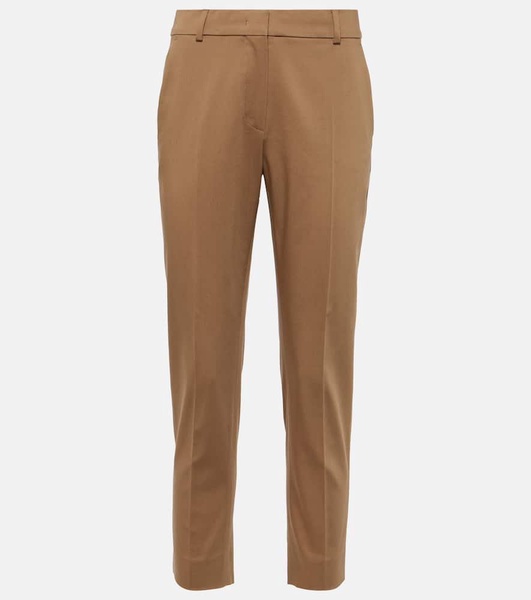 Lince cropped cotton straight pants