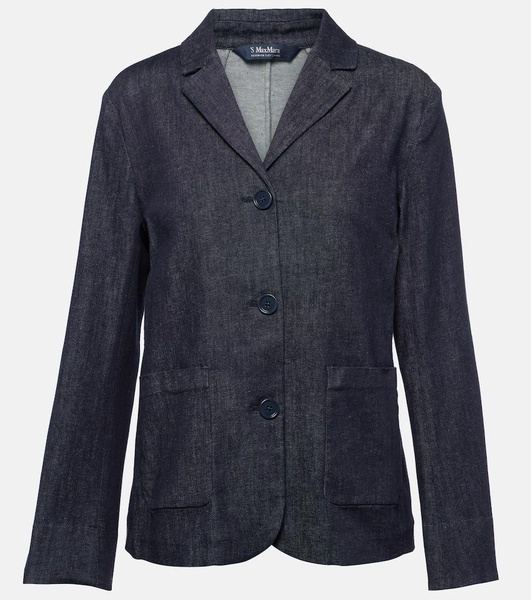 Robin denim blazer