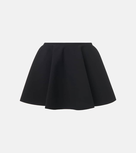 Pleated miniskirt