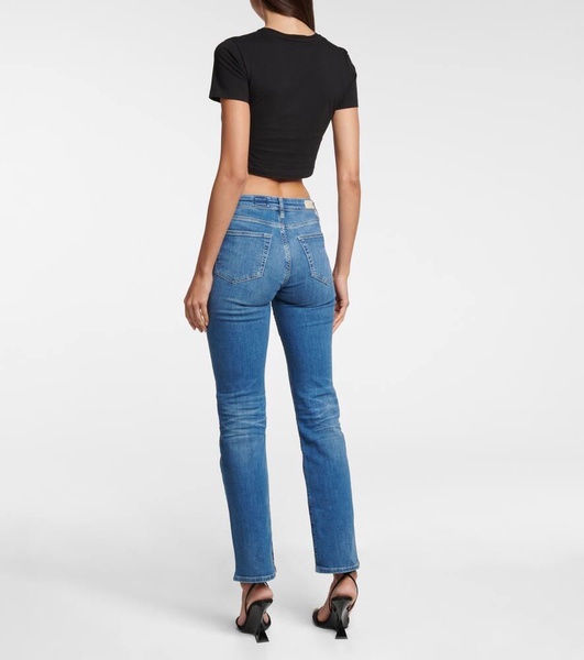Knoxx high-rise boyfriend jeans
