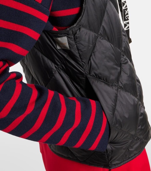 The Cube Tregic quilted down vest
