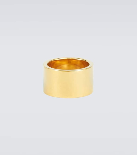 Logo sterling silver ring
