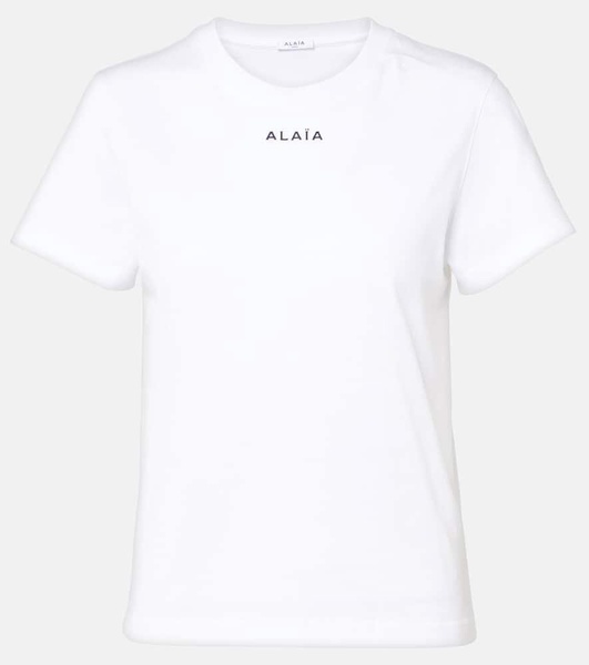 Printed cotton jersey T-shirt