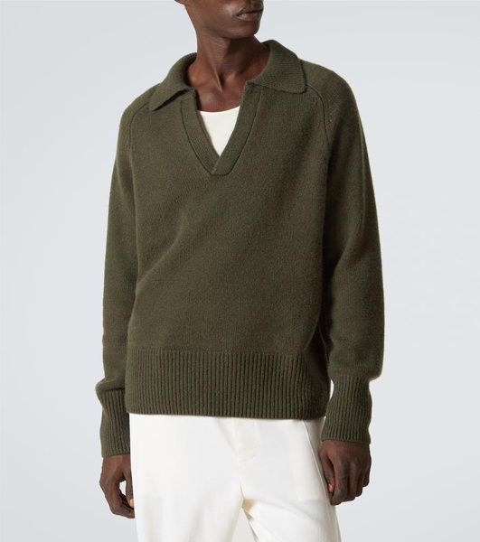 Mr Clifton Gate cashmere polo sweater