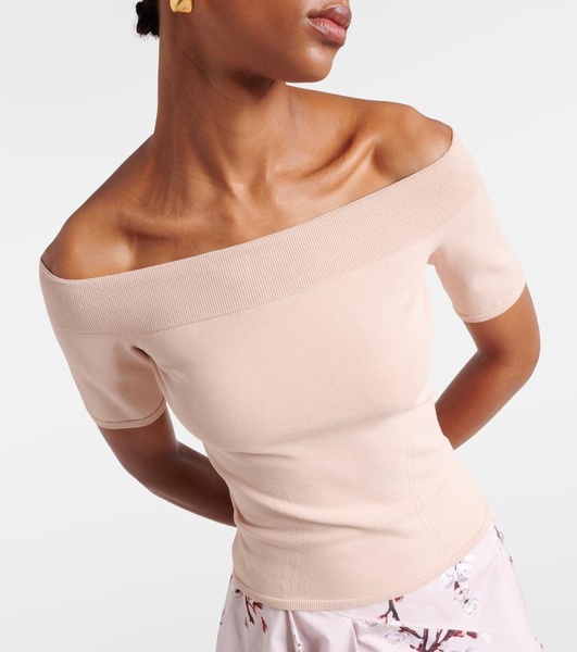 Off-shoulder top