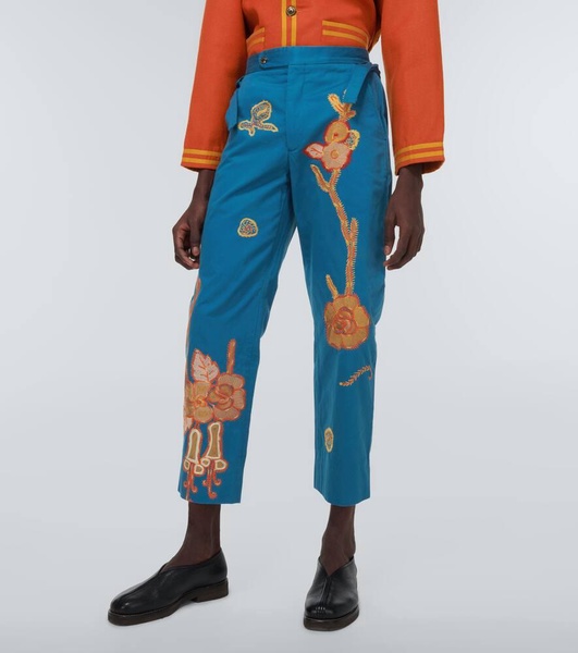 Bell Flower cotton pants