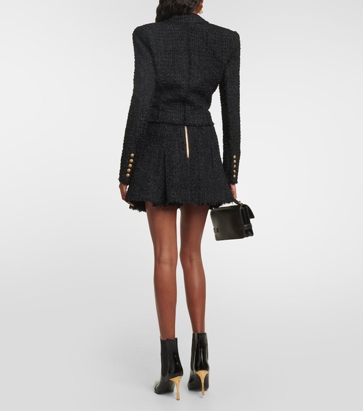 Embellished tweed jacket