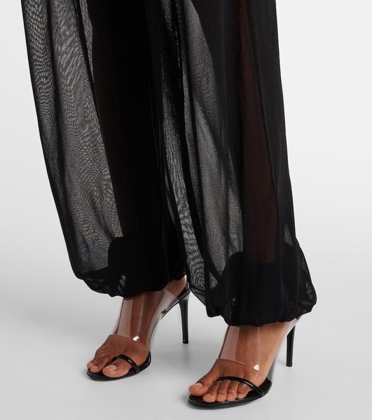 High-rise pants