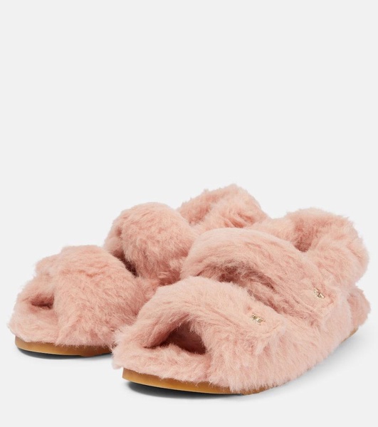 Sandya shearling sandals