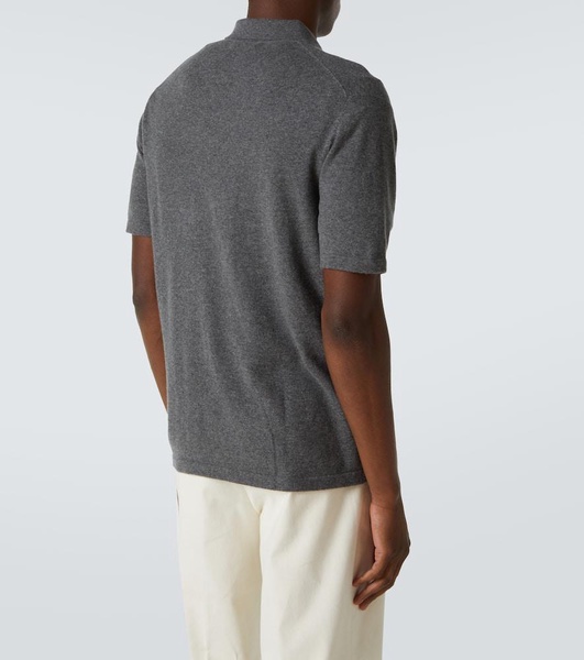 Mr Rochester cashmere polo sweater