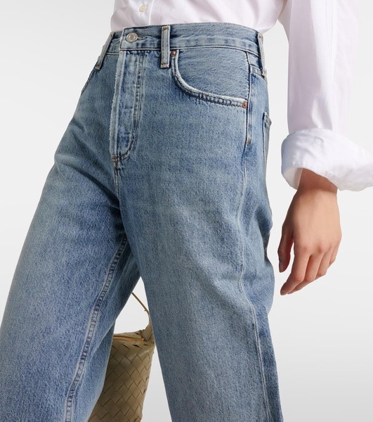 Ren high-rise wide-leg jeans