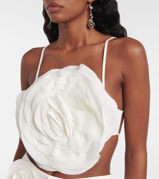 Floral crop top