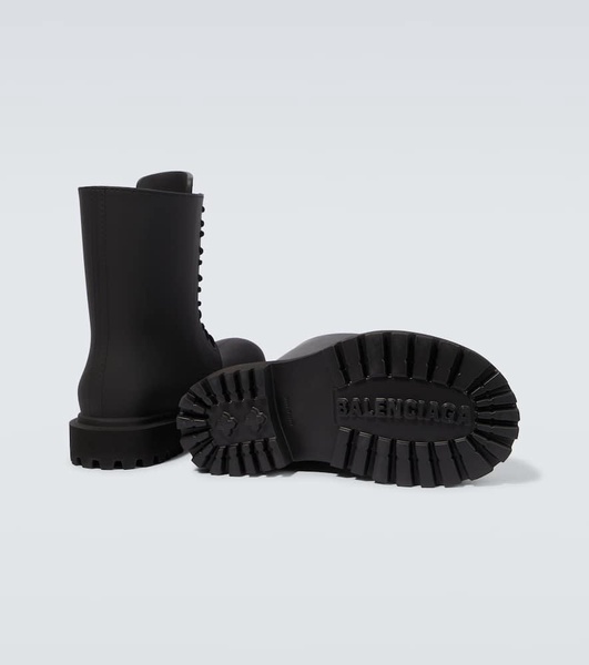 Balenciaga Men Bottle Green Eva Steroid Boots