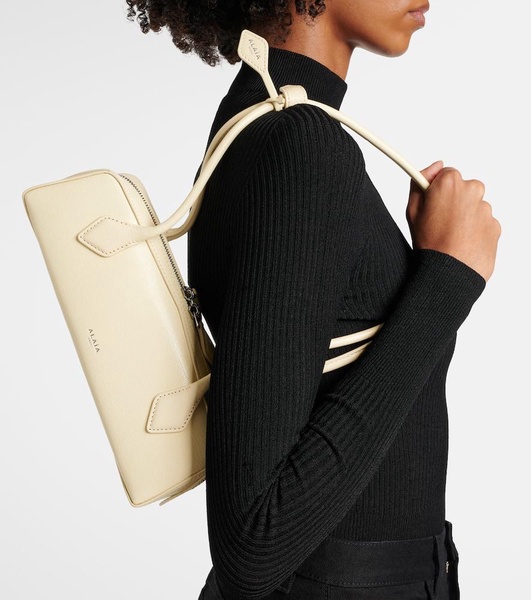 Le Teckle Small leather shoulder bag