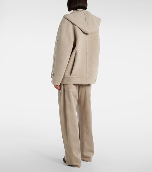 Wool and cashmere jacket